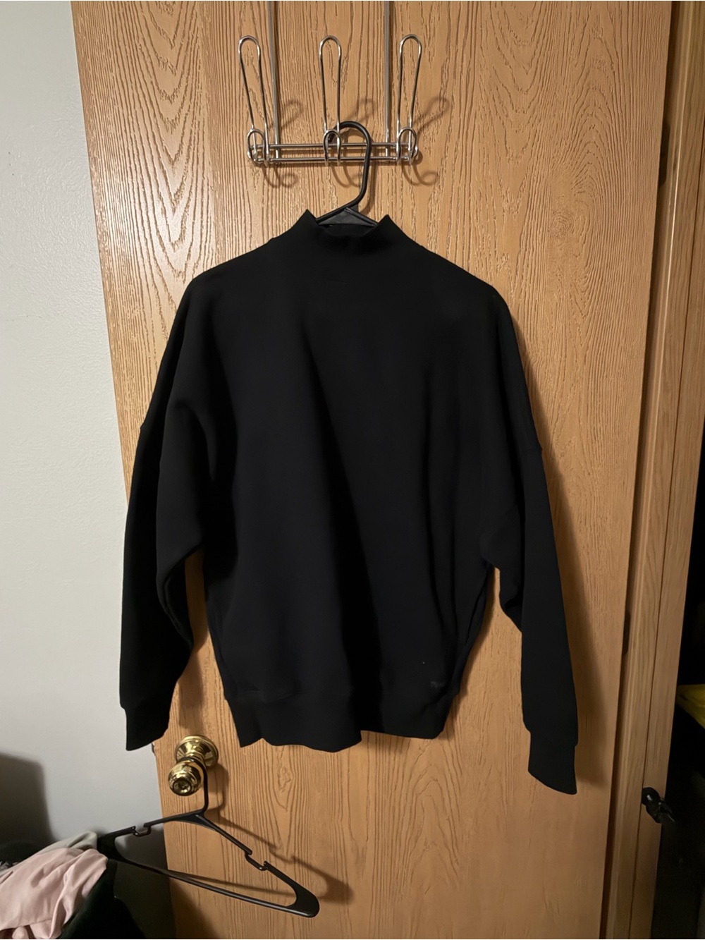 TNA Black Crewneck Sweater